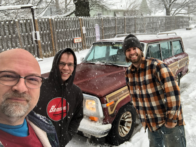 Project Redwood as David Tracy and Andrew Collins made their way through the snow towards Utah.